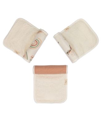 Parker Burp Cloth Rainbow/Butterfly 3-Piece Set