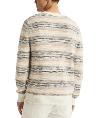 Men's Striped Crewneck Sweater
