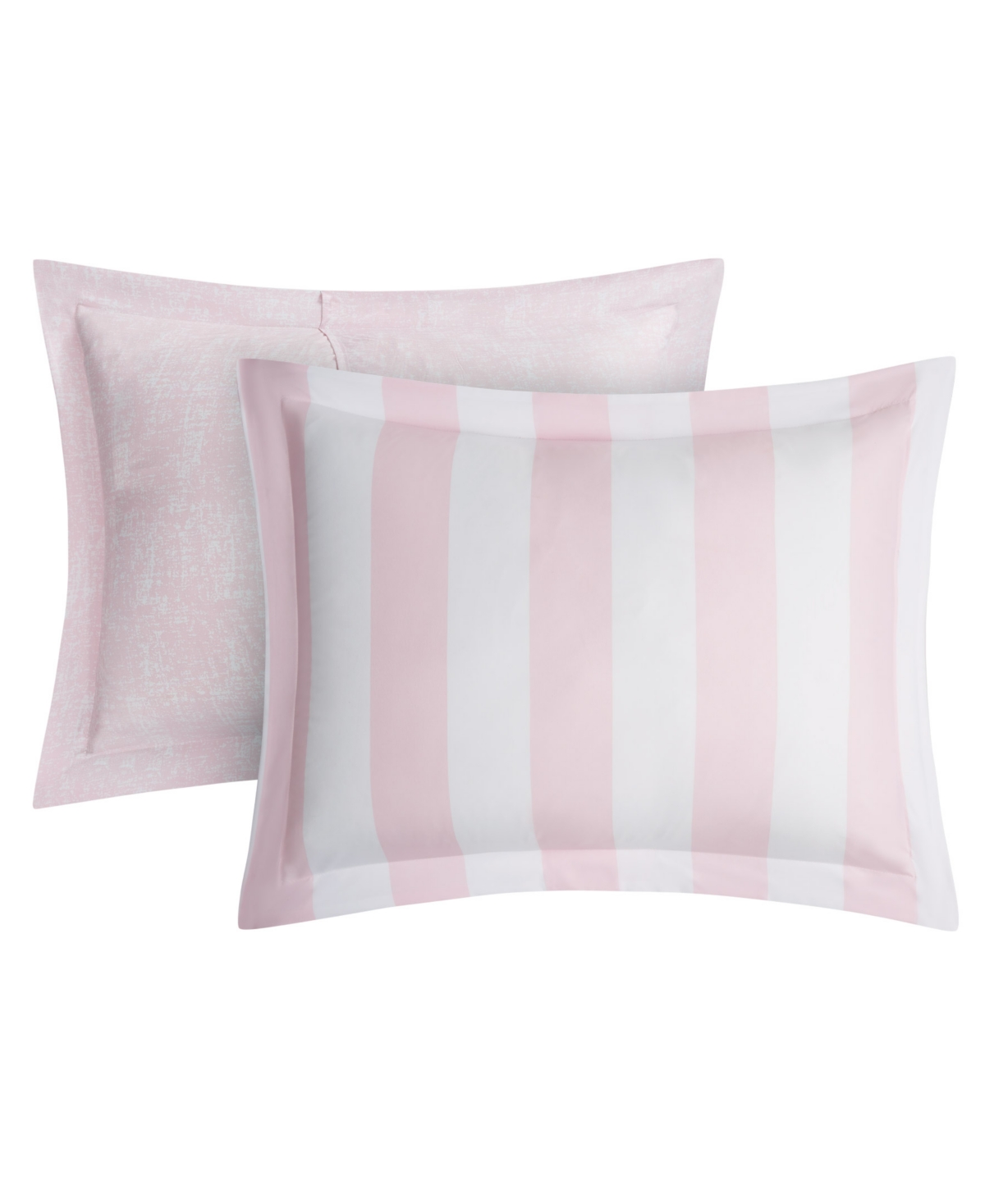 Juicy Couture Cabana Stripe Reversible 6-pc. Comforter Set, Full/queen In White,dogwood Pink