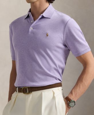 Men’s Slim-Fit Soft Cotton Polo Shirt