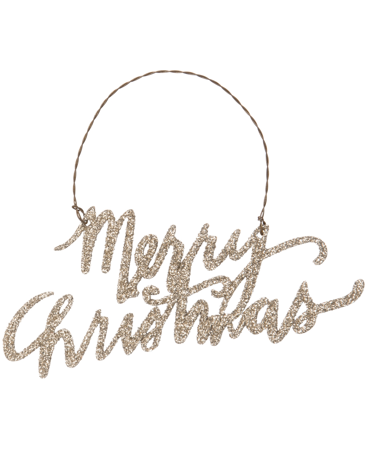 Primitives By Kathy Merry Christmas Ornament In Gold