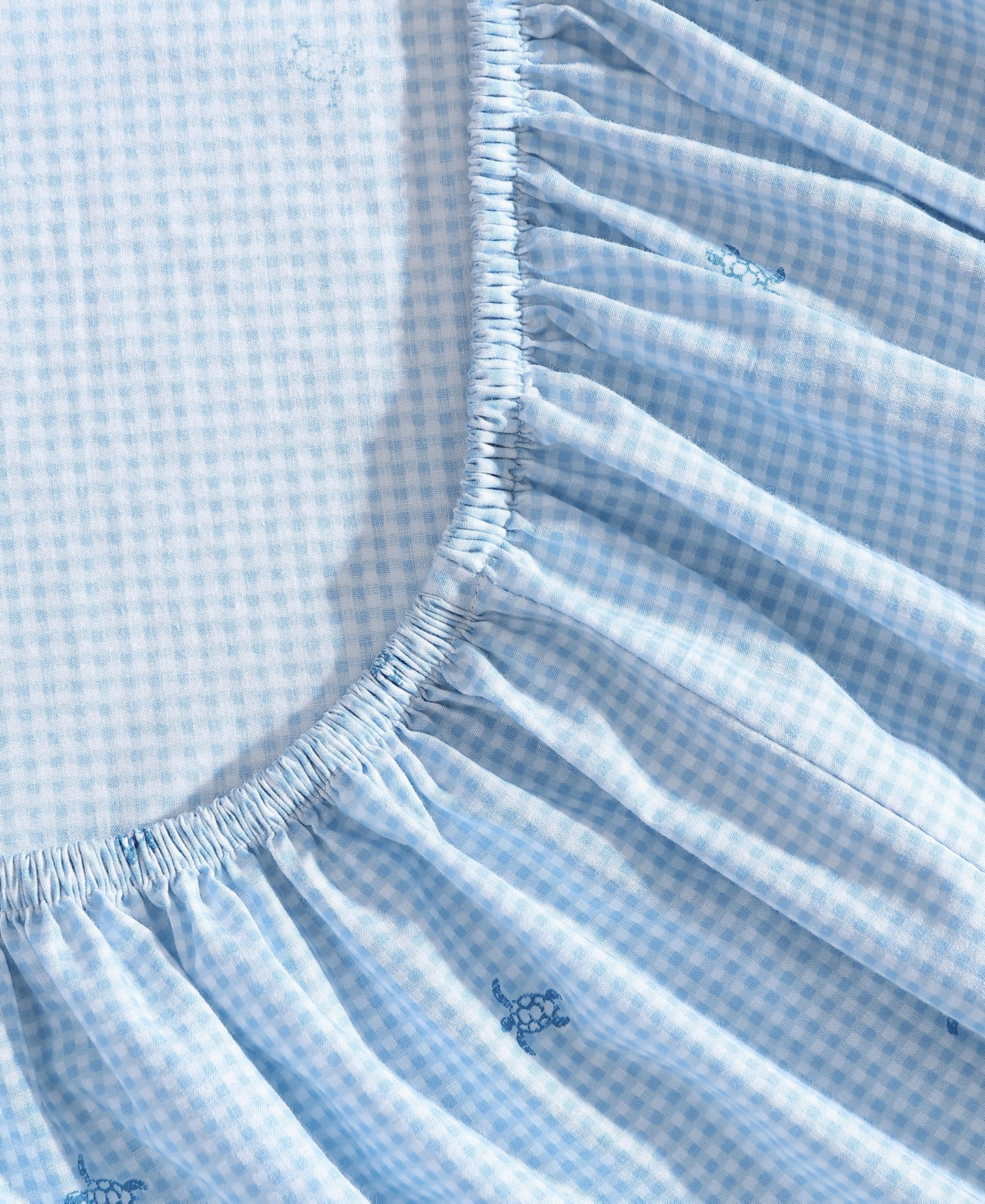 Laura Ashley 200-thread Cotton 4 -pc. Sheet Set, King In Turtle Gingham
