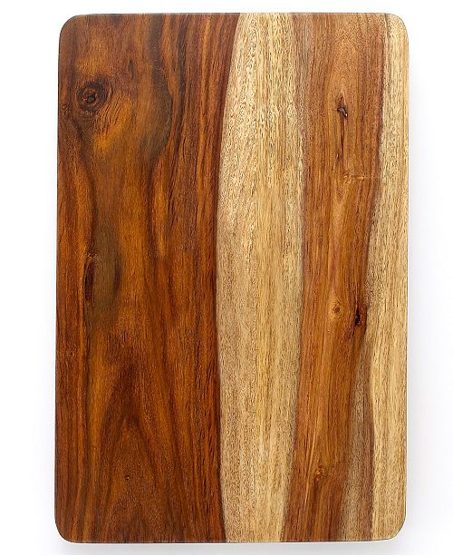 Martha Stewart Collection Sheesham Wood 15 X 10 Cutting Board Created For Macy S Reviews Cutlery Knives Kitchen Macy S