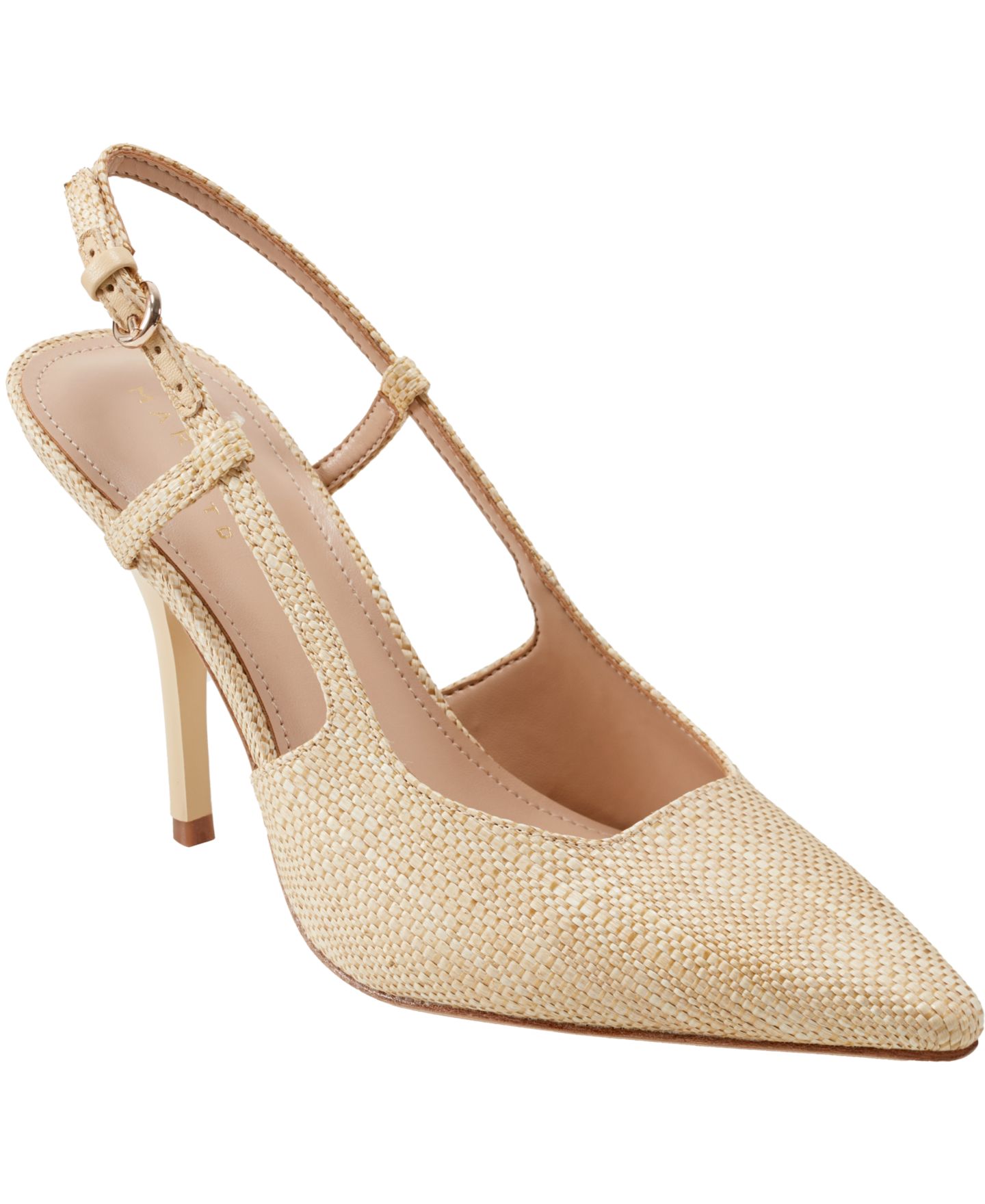 Женские туфли Marc Fisher LTD Torry High Stiletto Slingback, цвет: Светлый натуральный — фото 1