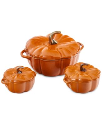 Ceramic 24-Oz. Pumpkin Cocotte 