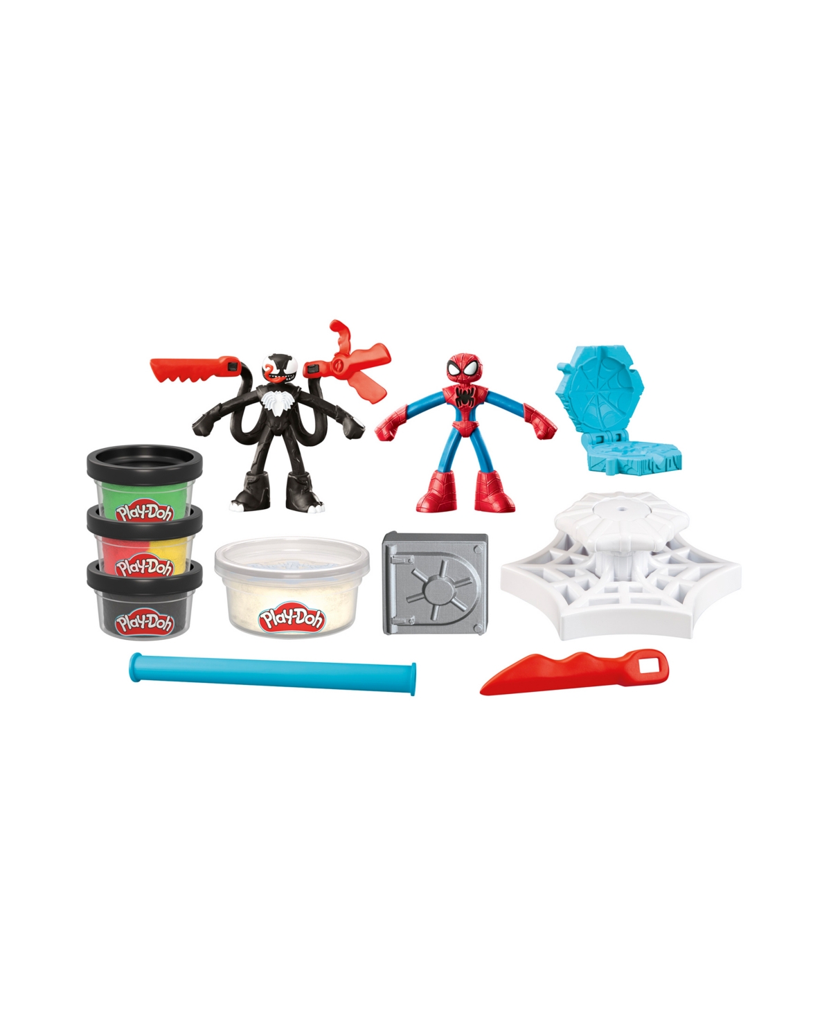 PLAY-DOH MARVEL SPIDER-MAN LAUNCH SLICE BATTLE 