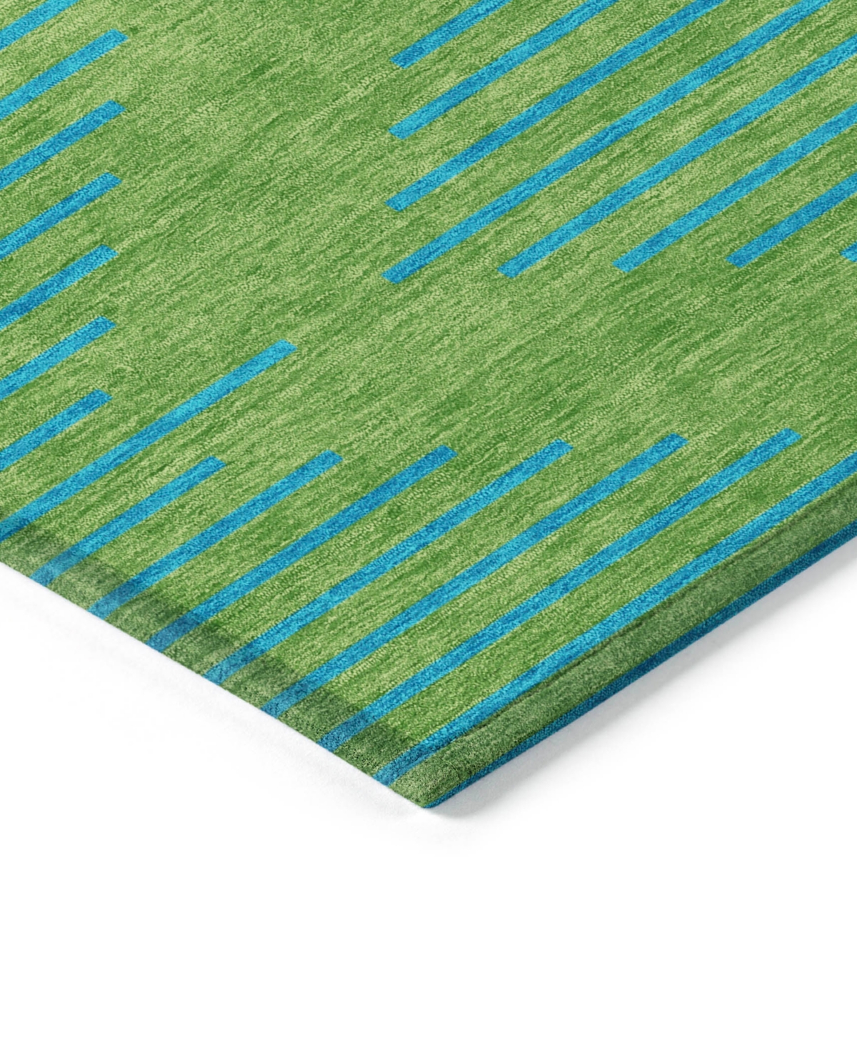 Addison Chantille Machine Washable Acn1017 8'x10' Area Rug In Green