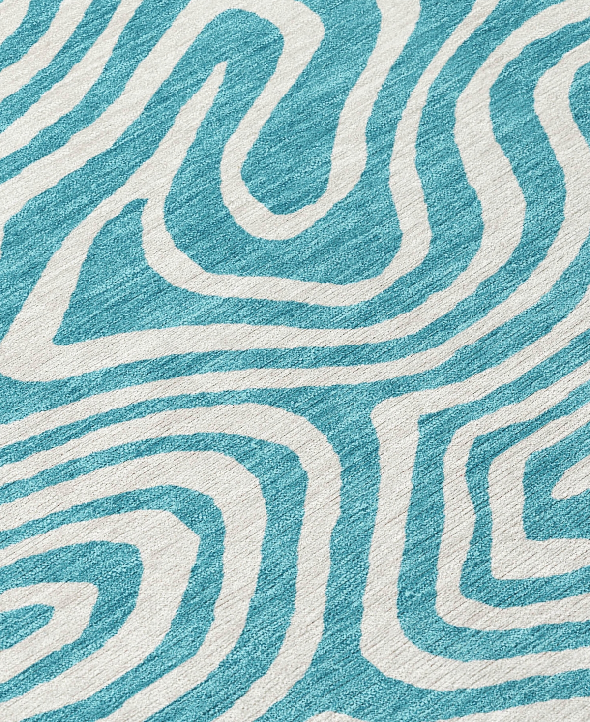 Addison Chantille Machine Washable Acn1020 3'x5' Area Rug In Teal