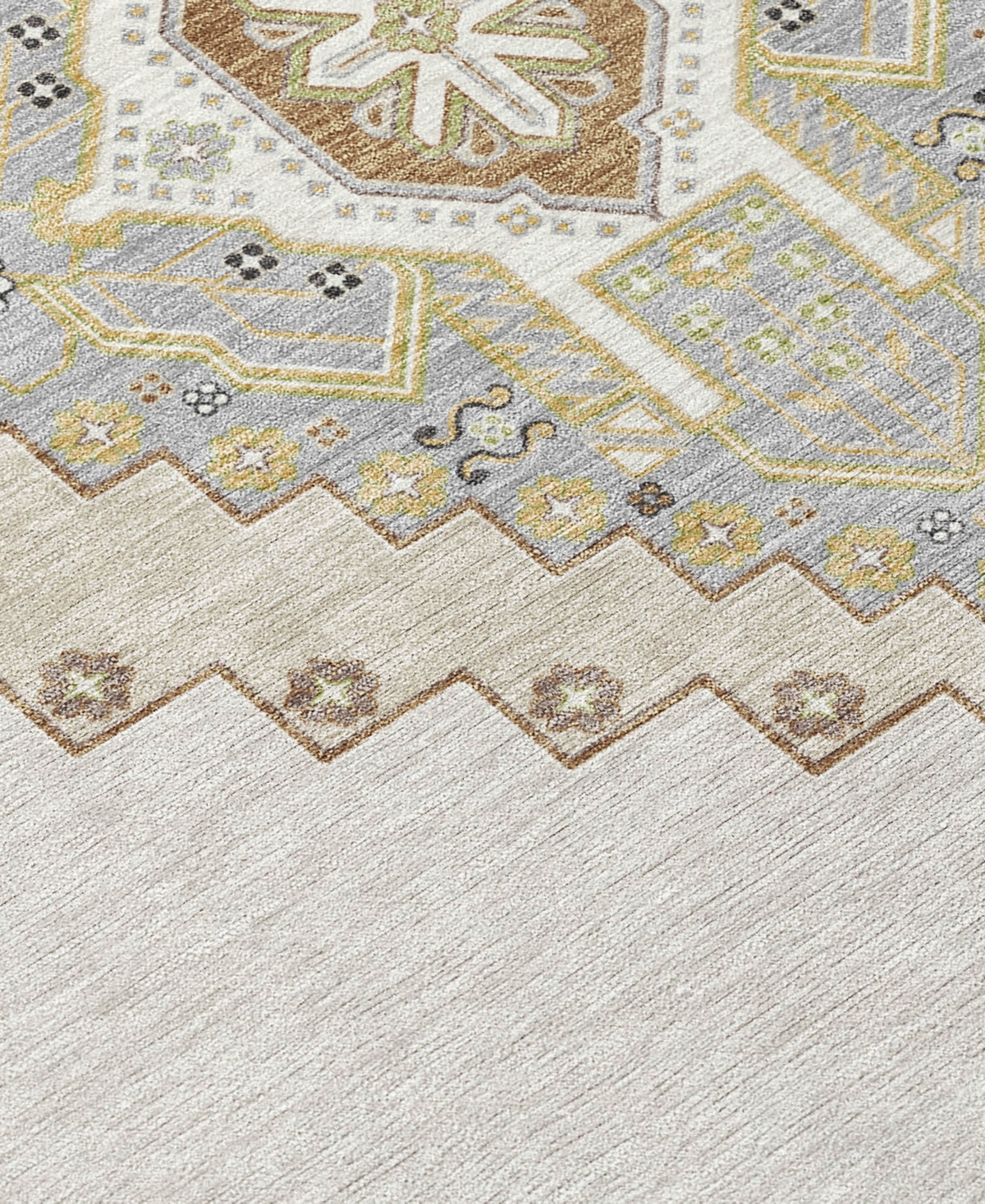 Addison Chantille Machine Washable Acn1014 8'x10' Area Rug In Ivory