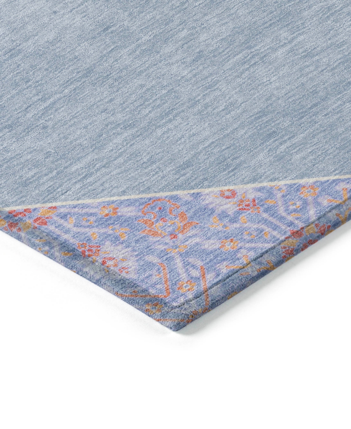 Shop Addison Chantille Machine Washable Acn1011 10'x14' Area Rug In Denim