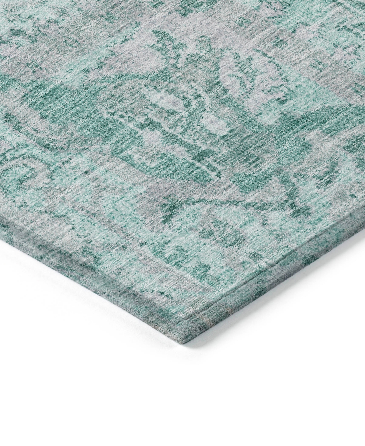 Addison Chantille Machine Washable Acn1102 9'x12' Area Rug In Teal