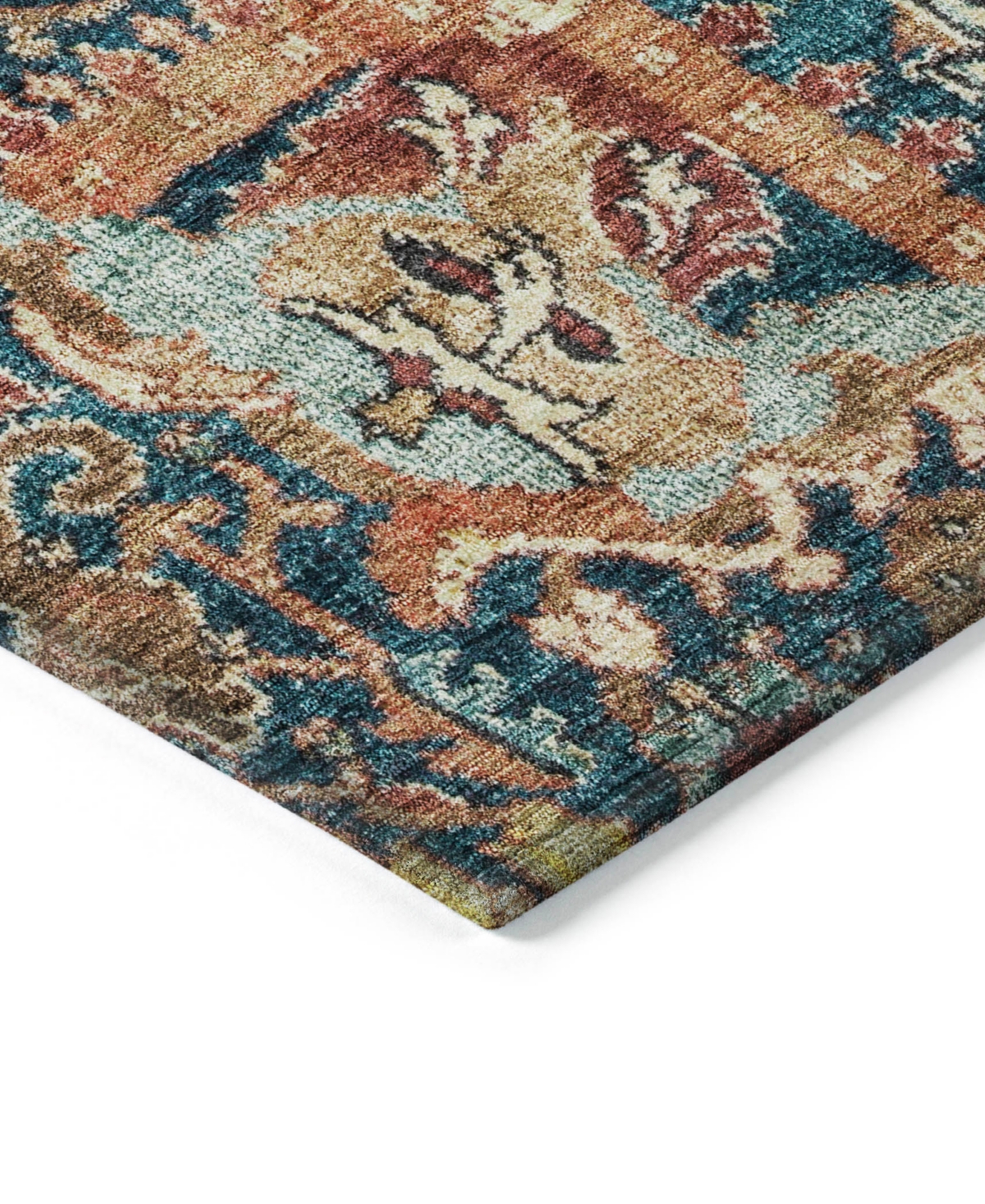 Addison Chantille Machine Washable Acn1101 8'x10' Area Rug In Navy