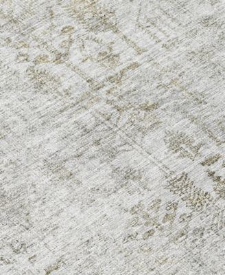 Addison Chantille Machine Washable Acn1092 Rug Collection In Silver