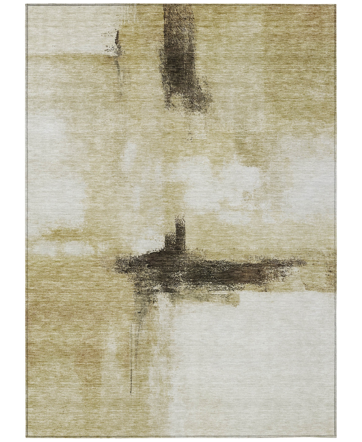 Addison Chantille Machine Washable Acn1097 8'x10' Area Rug In Wheat