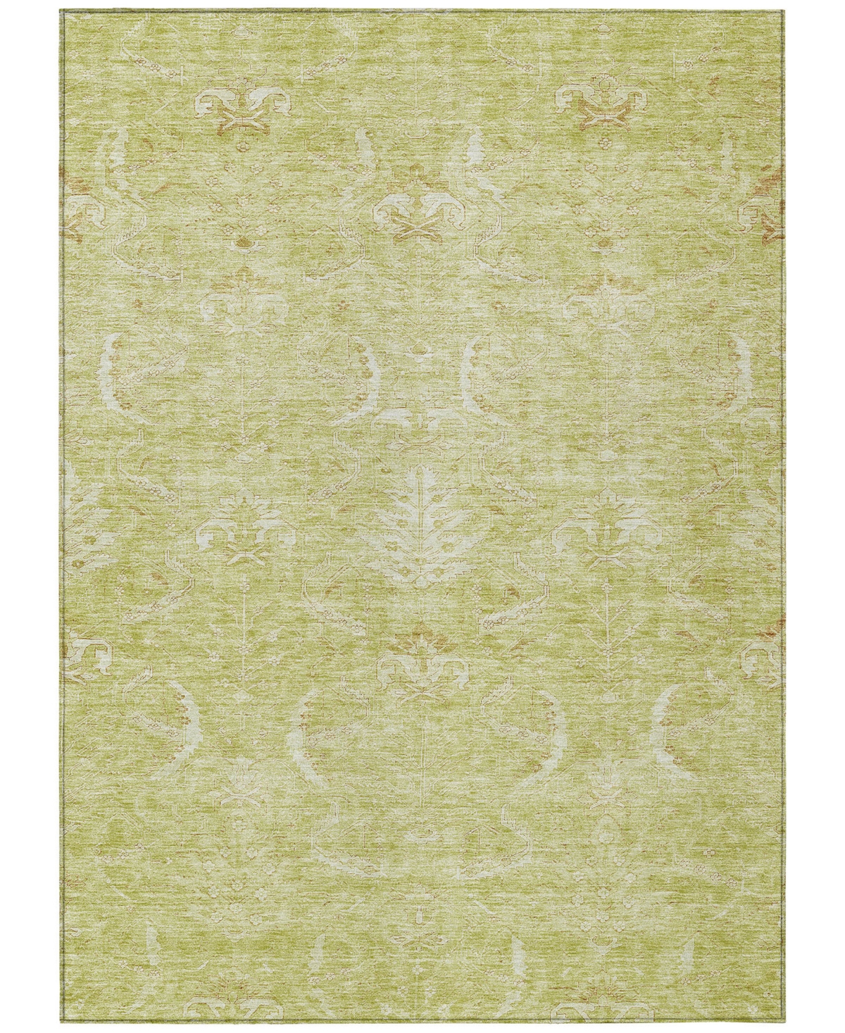 Addison Chantille Machine Washable Acn1083 8'x10' Area Rug In Grass