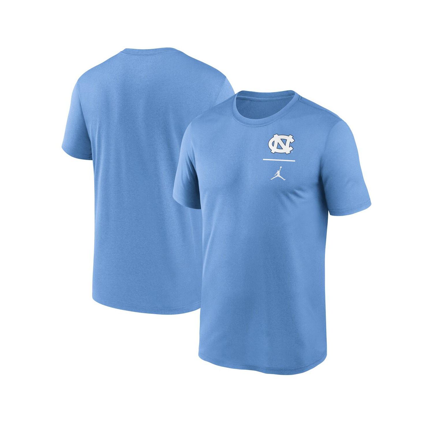Men's Carolina Blue North Carolina Tar Heels Primary Logo Legend Performance T-Shirt