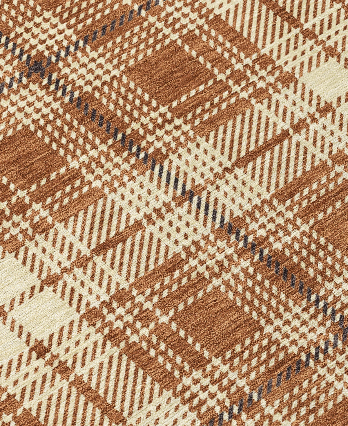 Addison Chantille Machine Washable Acn993 8'x10' Area Rug In Paprika