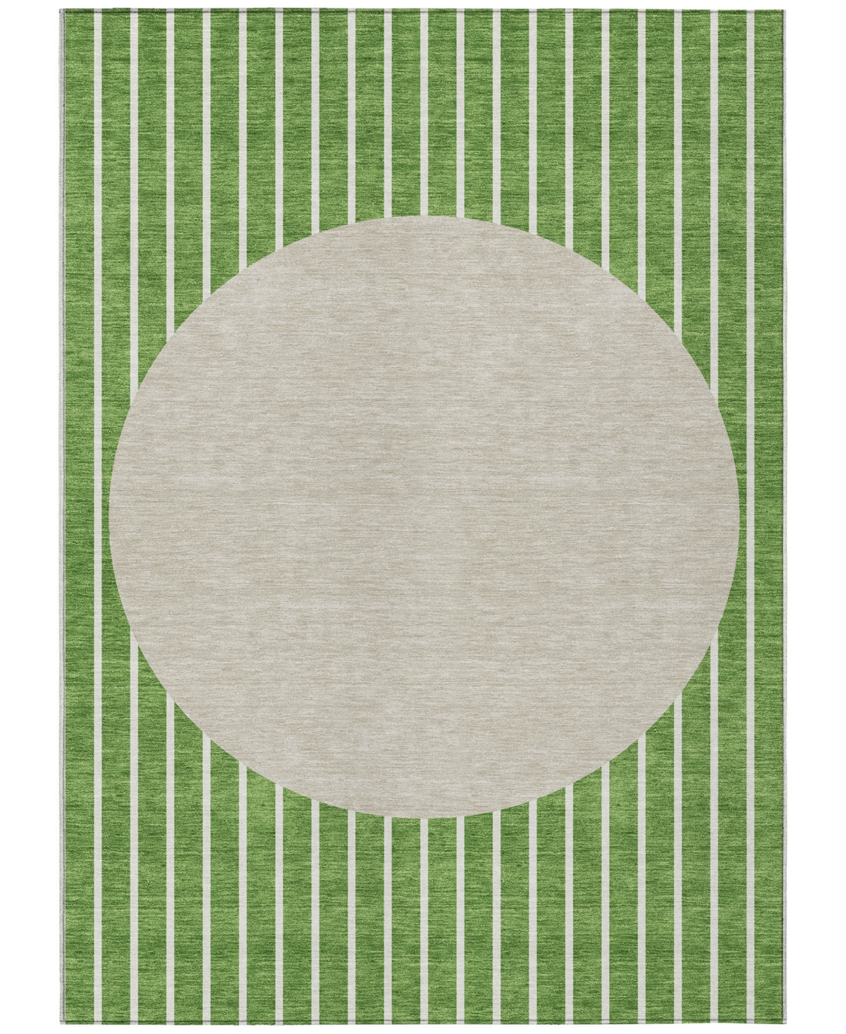 Addison Chantille Machine Washable Acn994 8'x10' Area Rug In Green