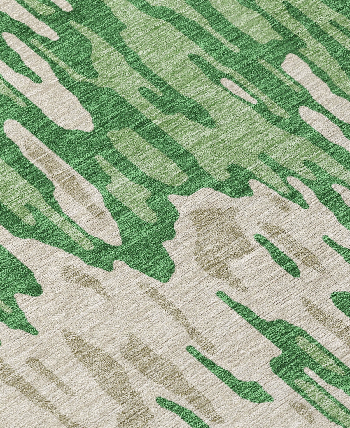 Addison Chantille Machine Washable Acn986 5'x7'6" Area Rug In Green