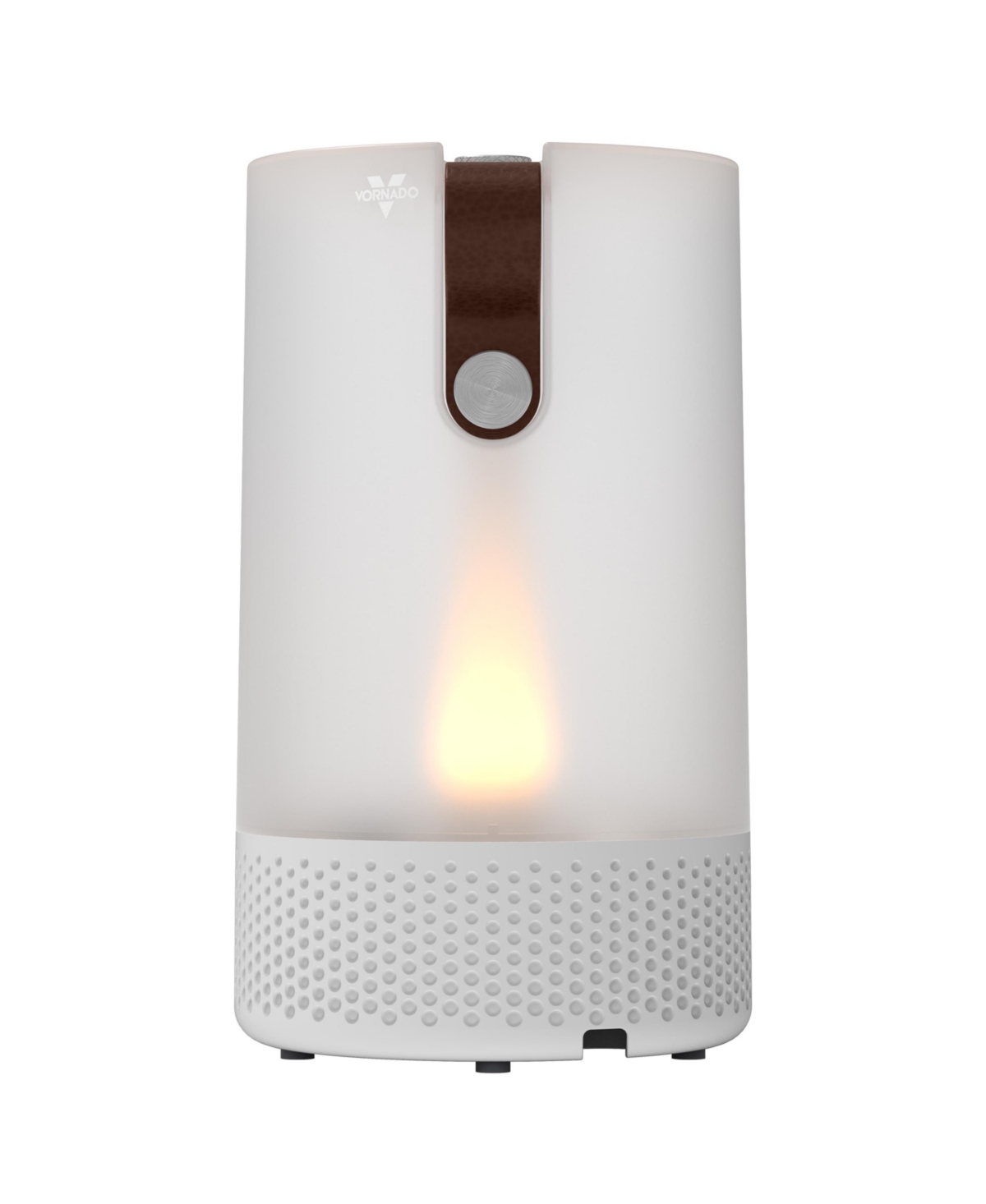 Vornado 9" Votiv 7 Ultrasonic Humidifier With Flameless Candlelight In White
