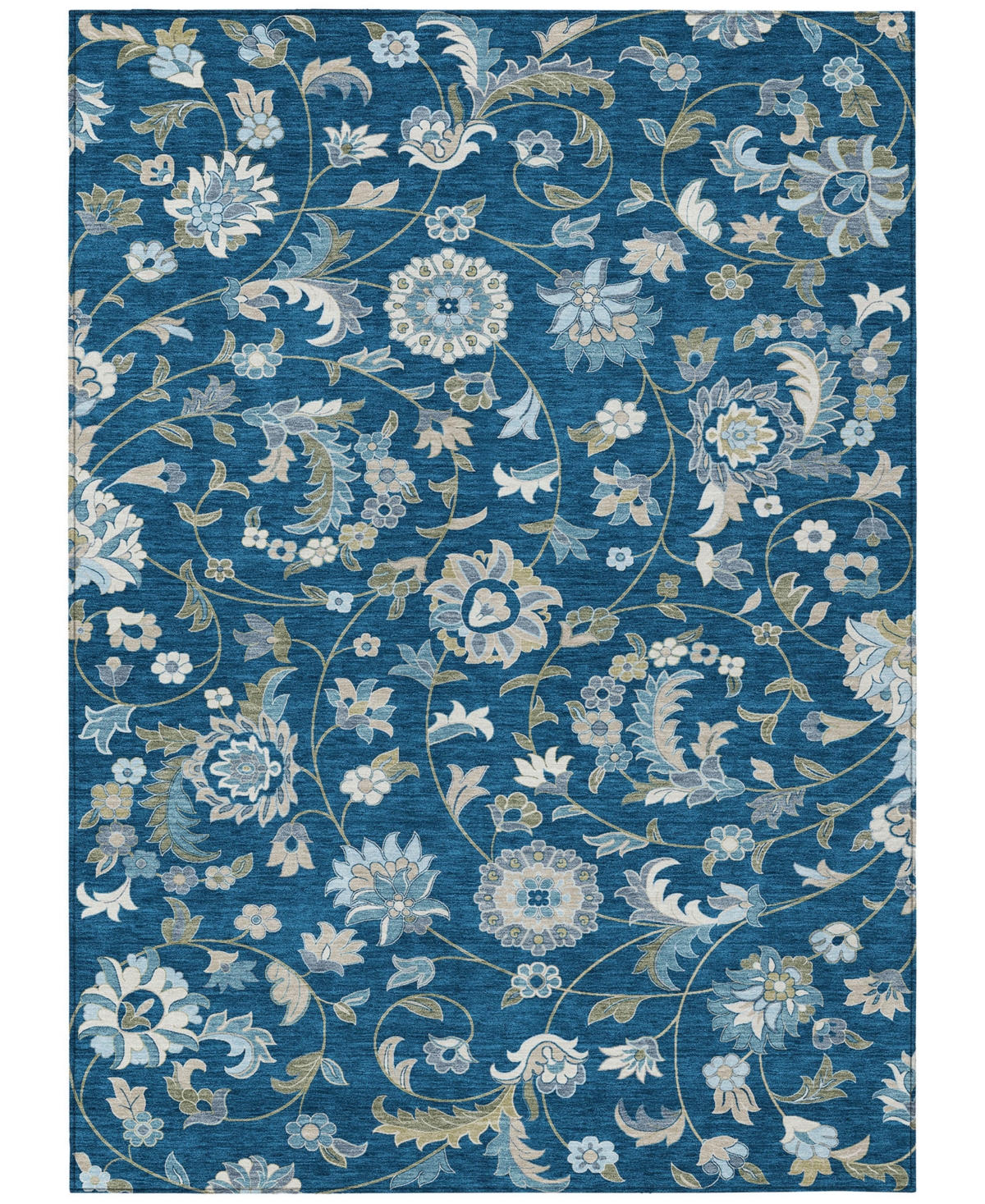 Addison Chantille Machine Washable Acn1006 3'x5' Area Rug In Navy
