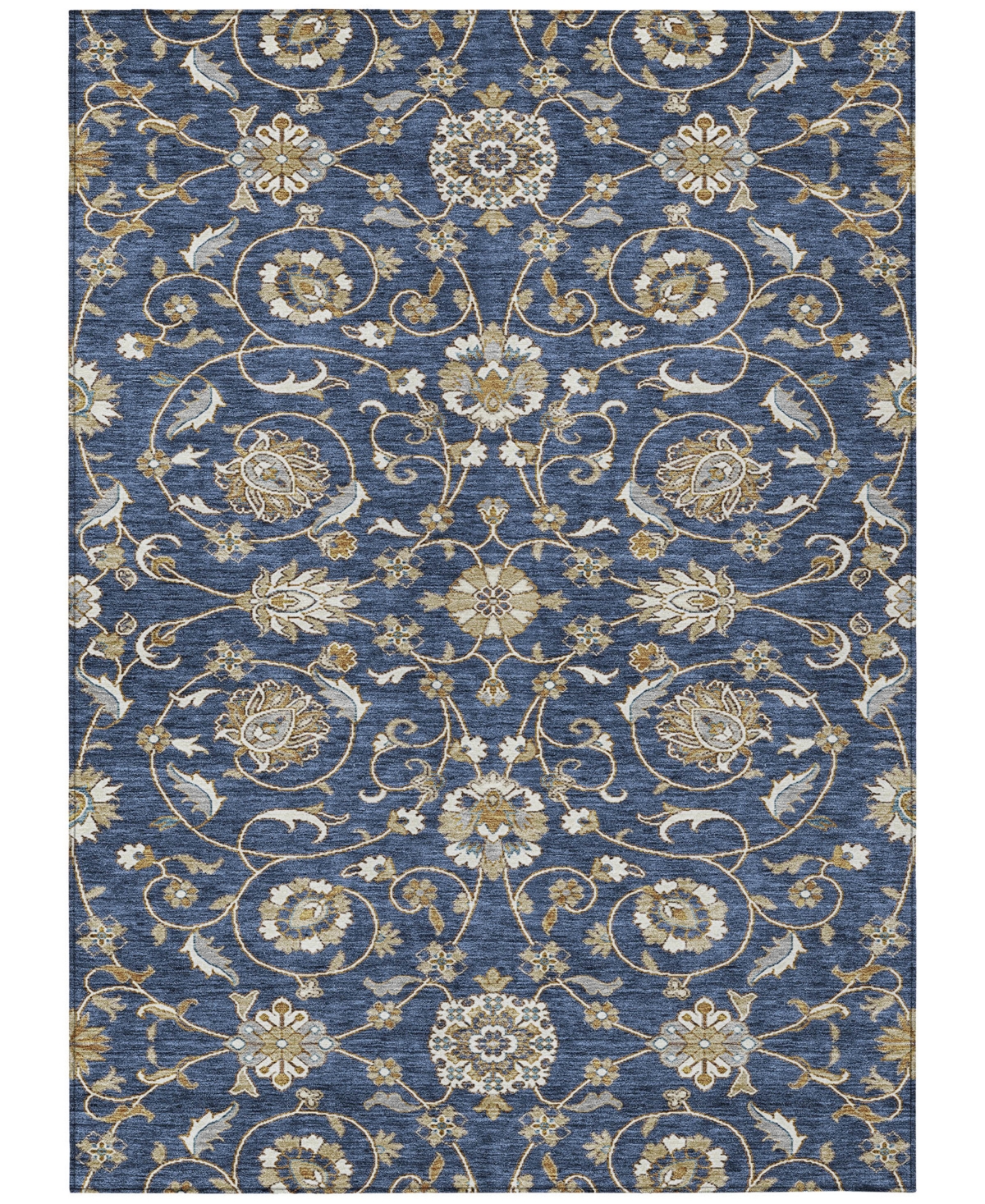 Addison Chantille Machine Washable Acn1149 5'x7'6" Area Rug In Navy