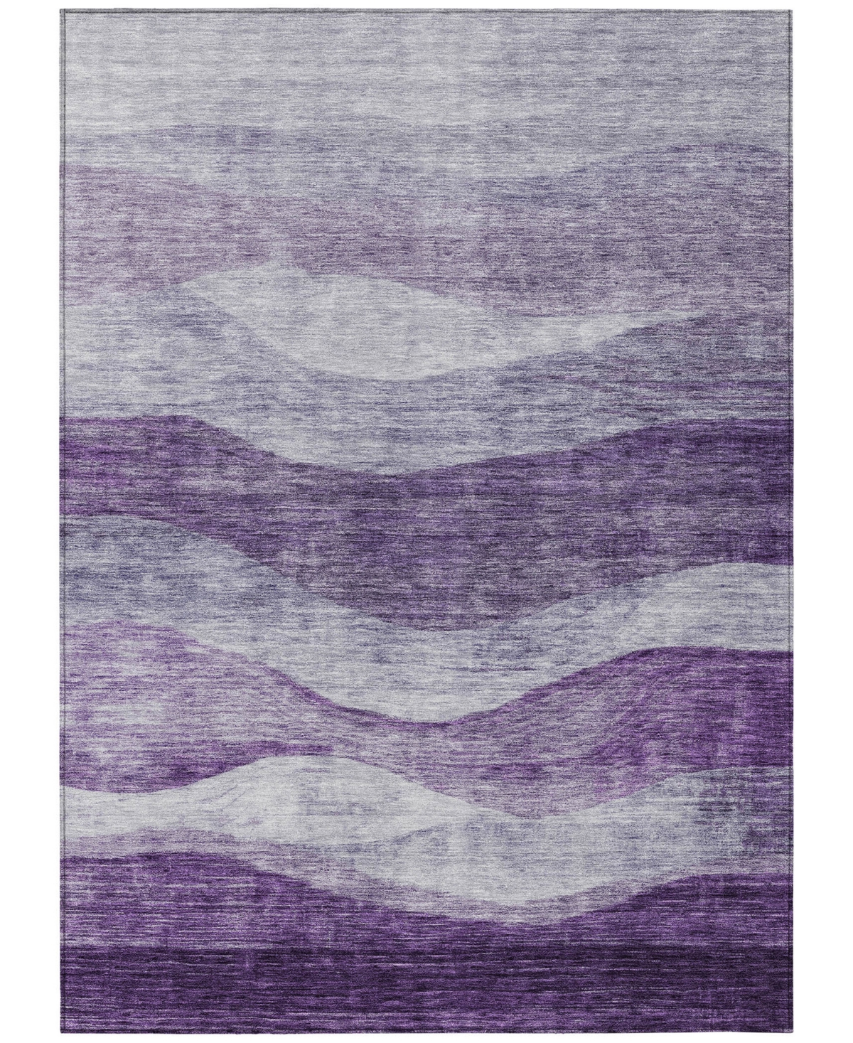 Addison Chantille Machine Washable Acn1141 8'x10' Area Rug In Lavender