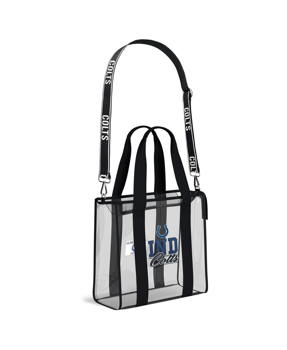 Indianapolis Colts Stadium Tote Bag with Team Color Trim