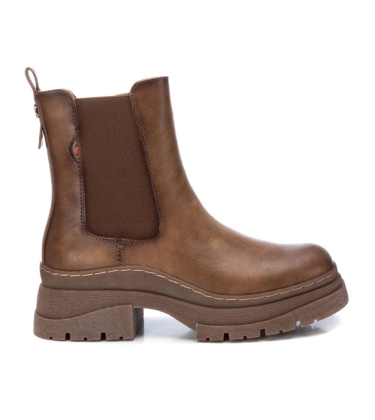 Women's Chelsea Booties By - Light brown