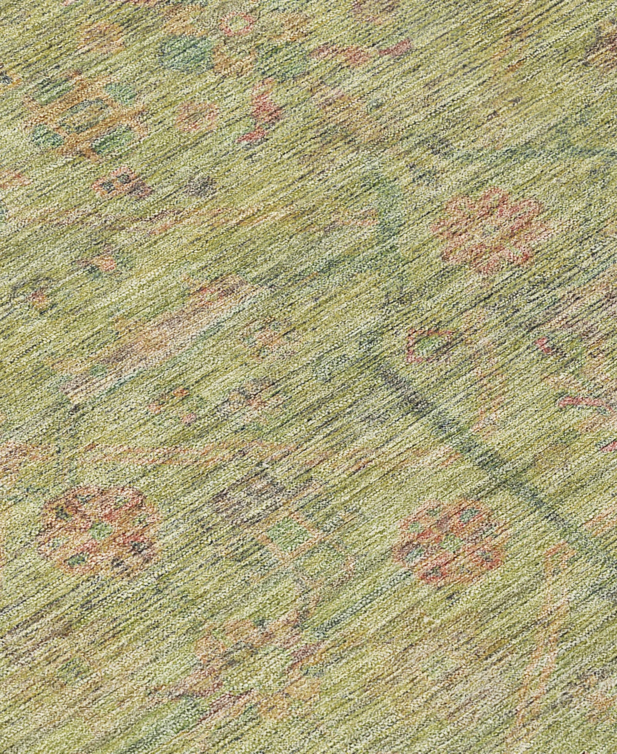 Addison Chantille Machine Washable Acn1136 9'x12' Area Rug In Grass
