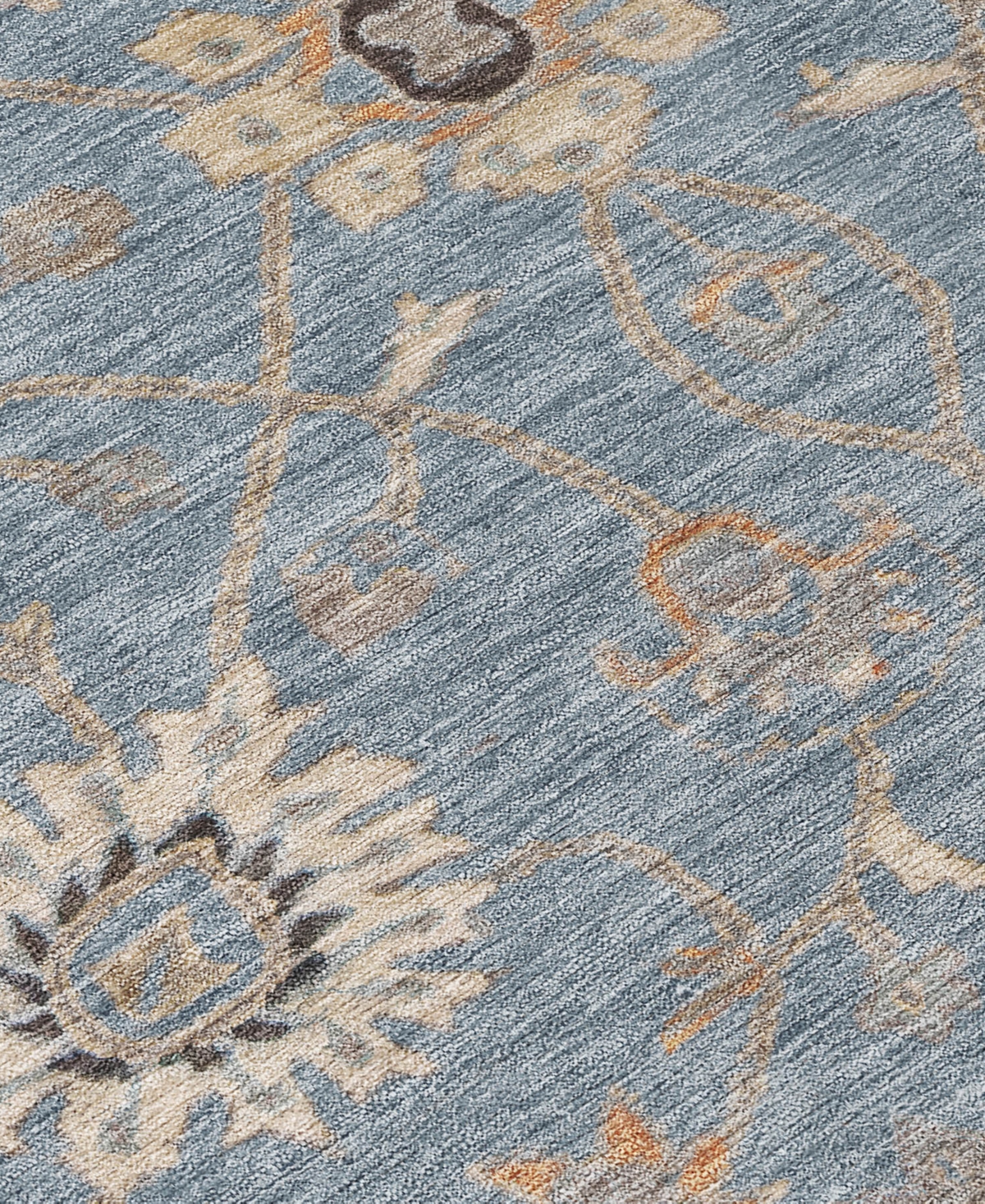 Addison Chantille Machine Washable Acn1137 5'x7'6" Area Rug In Denim