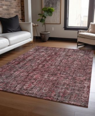 Addison Chantille Machine Washable Acn1145 Rug Collection In Thyme
