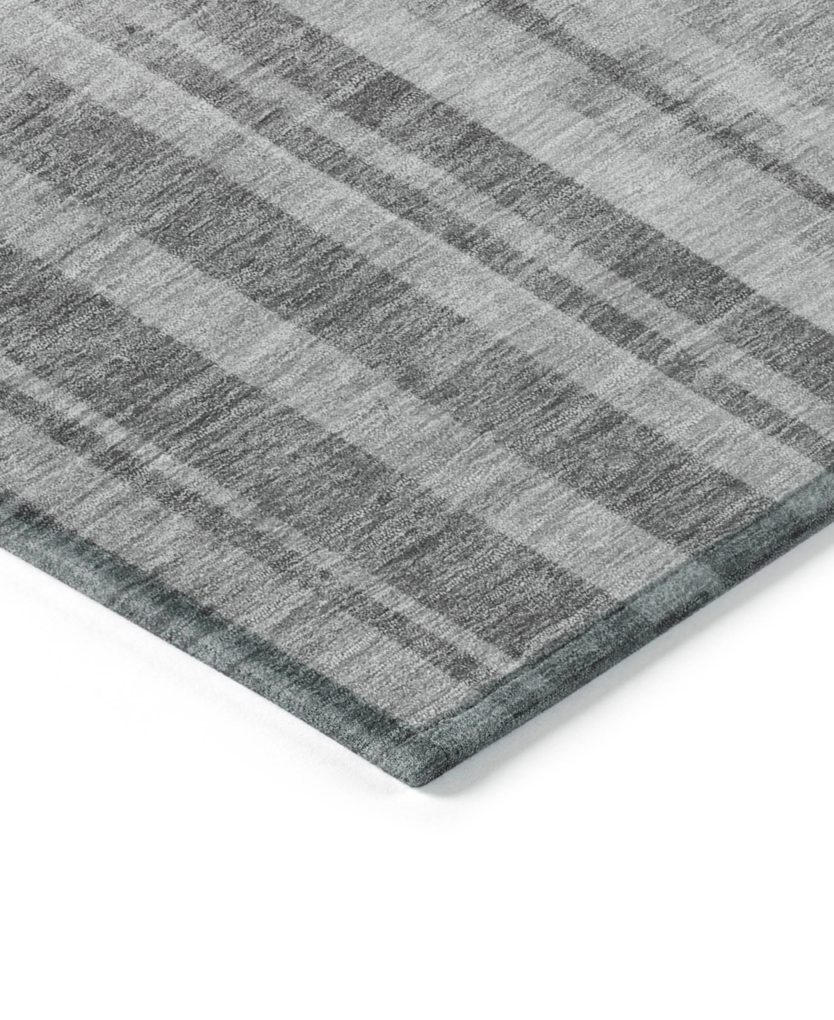 Addison Chantille Mahine Washable Acn1063 9'x12' Area Rug In Gray