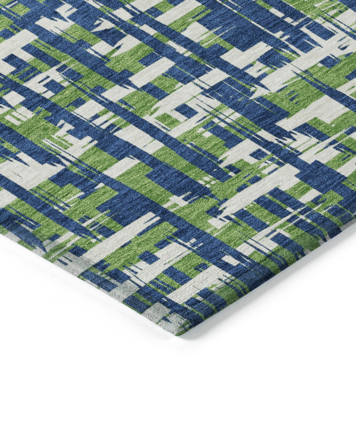 Addison Chantille Mahine Washable Acn1060 8'x10' Area Rug In Navy