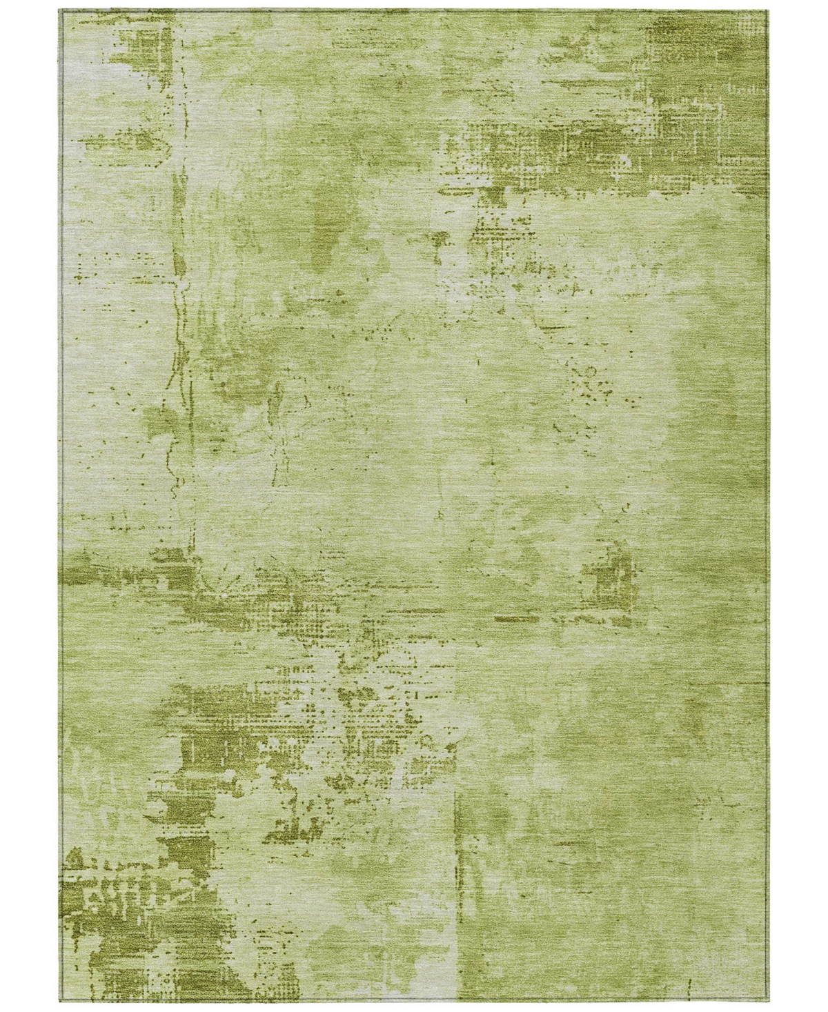 Shop Addison Chantille Machine Washable Acn1062 2'6"x3'10" Area Rug In Lime