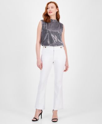 I.N.C. International Concepts - Women's Mid-Rise Bootcut Pants