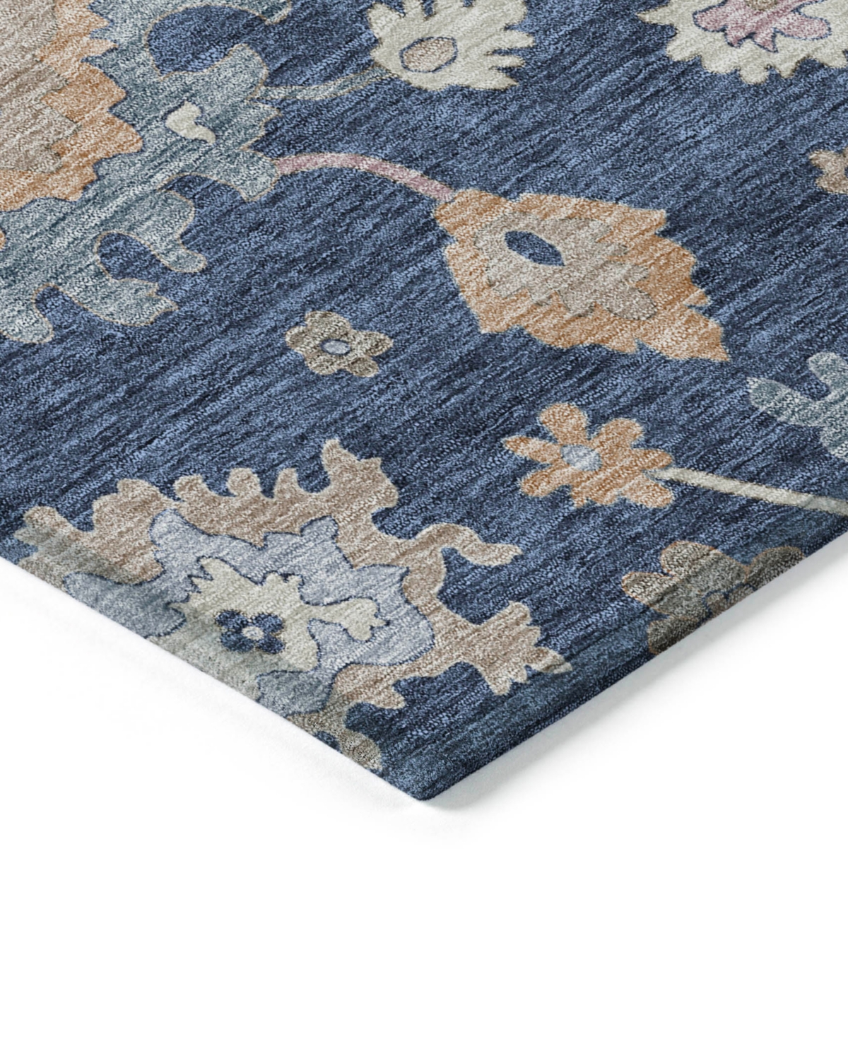 Addison Chantille Machine Washable Acn1218 2'6"x3'10" Area Rug In Navy