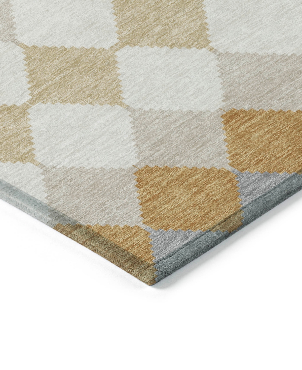 Addison Chantille Machine Washable Acn1007 9'x12' Area Rug In Gold