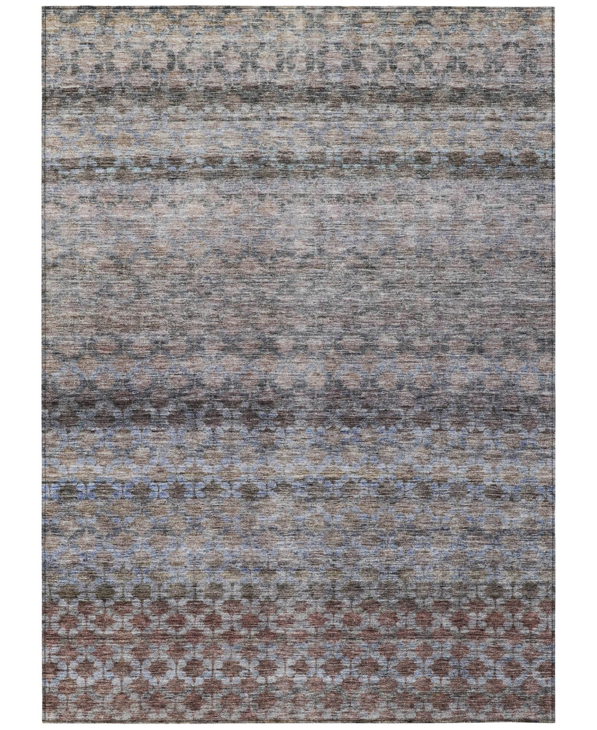 Addison Chantille Machine Washable Acn1168 9'x12' Area Rug In Brown