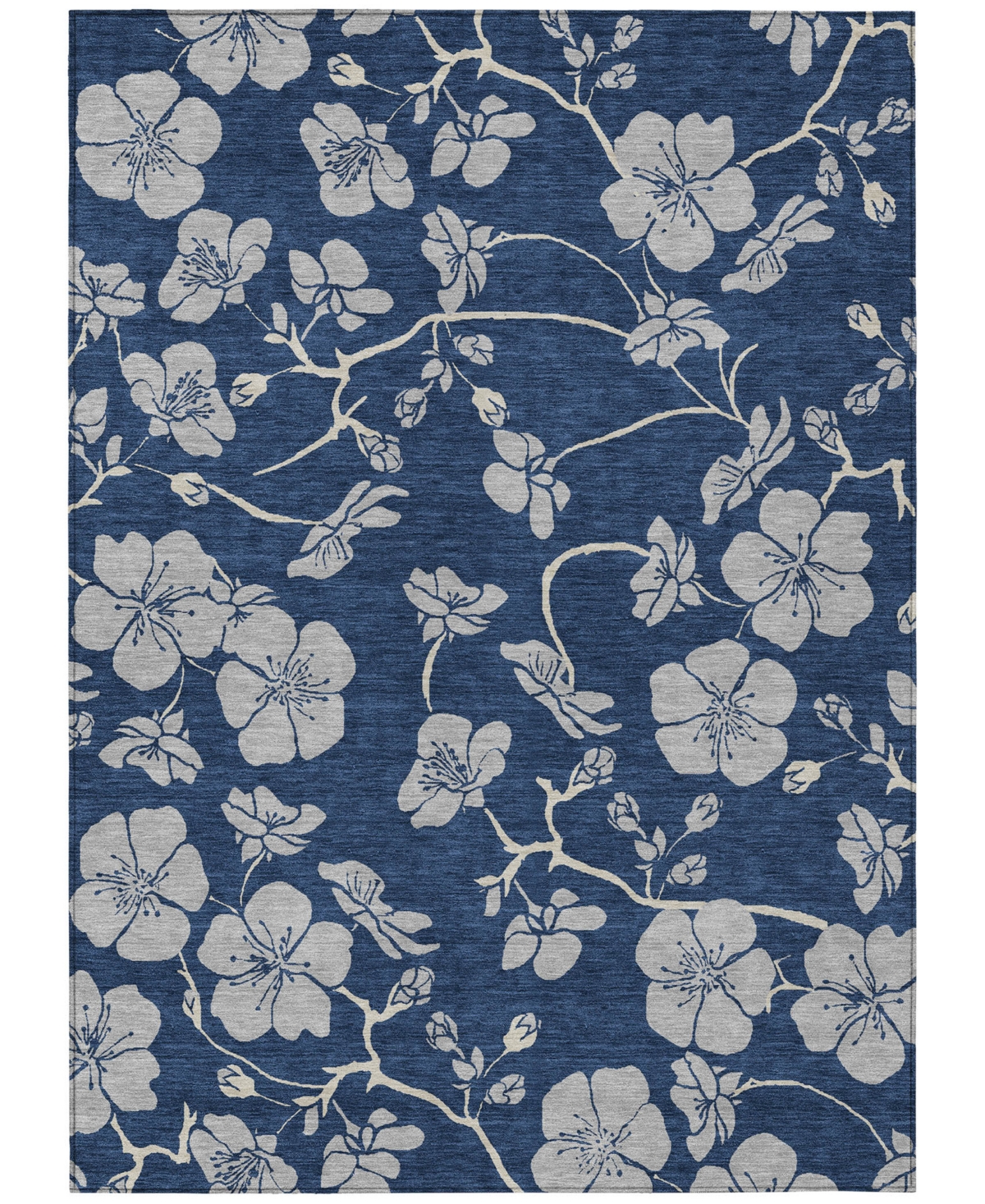 Addison Chantille Mahine Washable Acn1034 5'x7'6" Area Rug In Navy