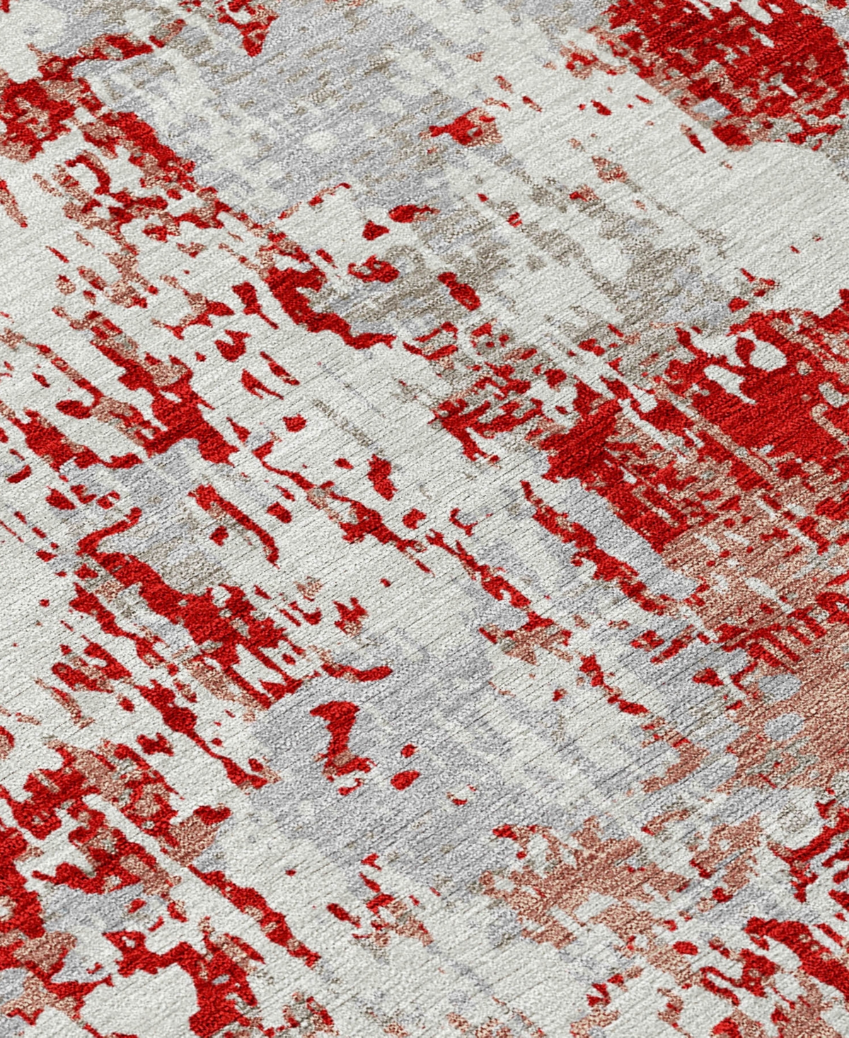 Addison Chantille Machine Washable Acn1008 5'x7'6" Area Rug In Red