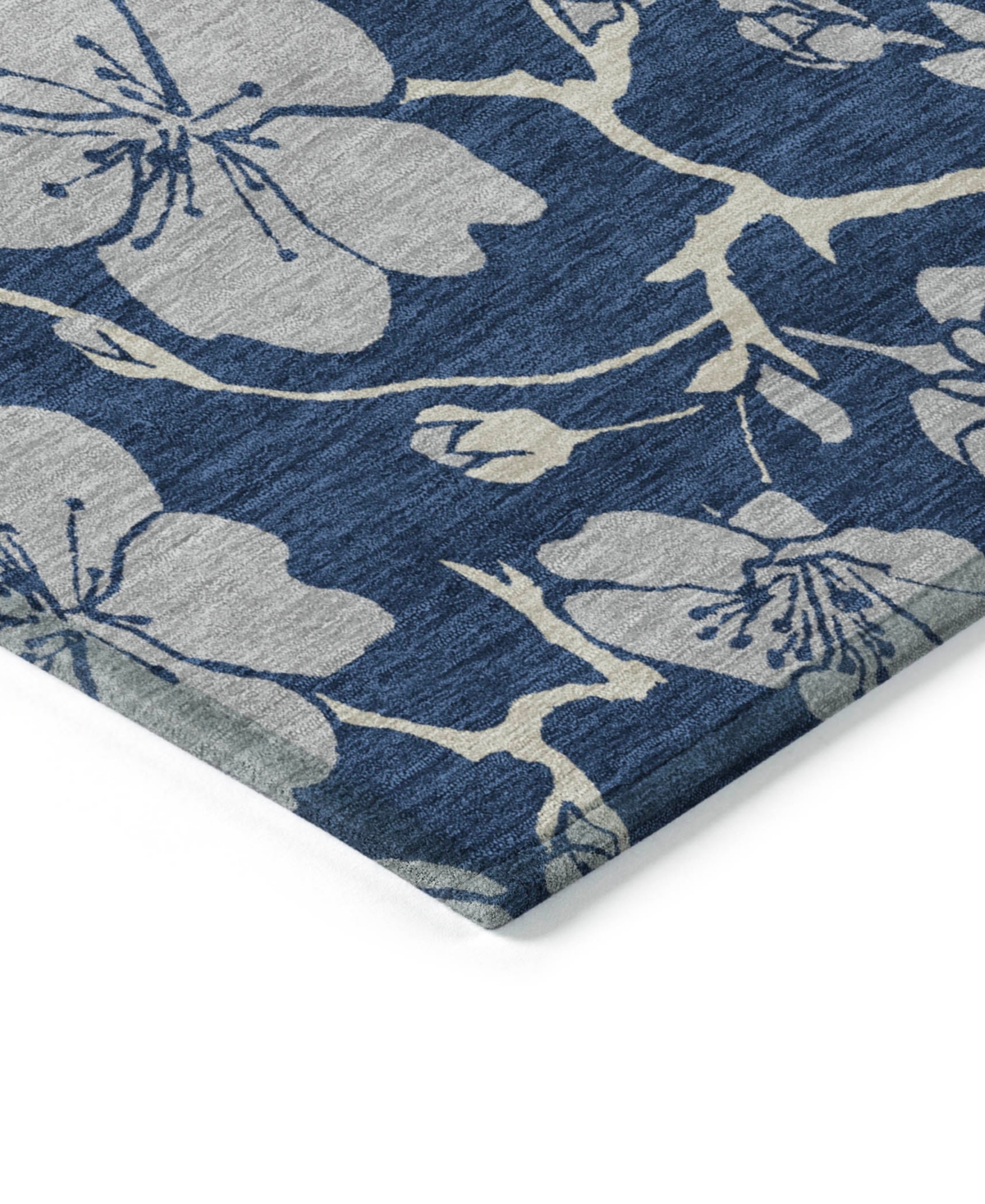 Addison Chantille Mahine Washable Acn1034 5'x7'6" Area Rug In Navy