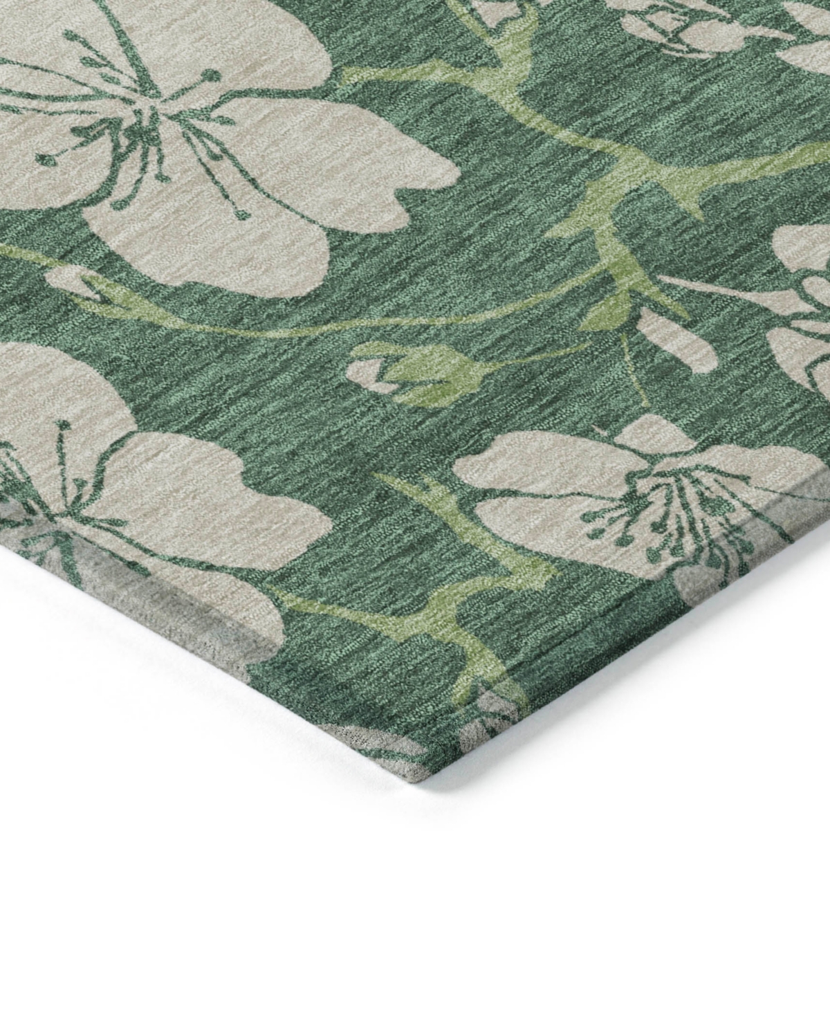 Addison Chantille Mahine Washable Acn1034 8'x10' Area Rug In Sage