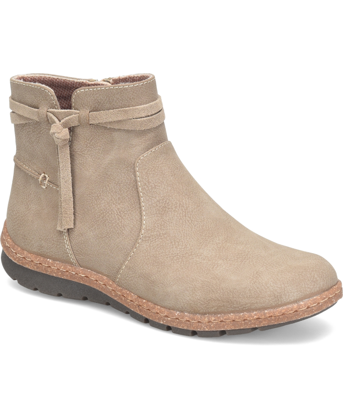 Women's Addi Round Toe Bootie - Taupe