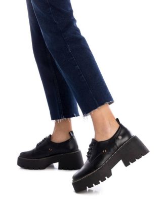 Women's Heeled Lace-Up Loafers By XTI