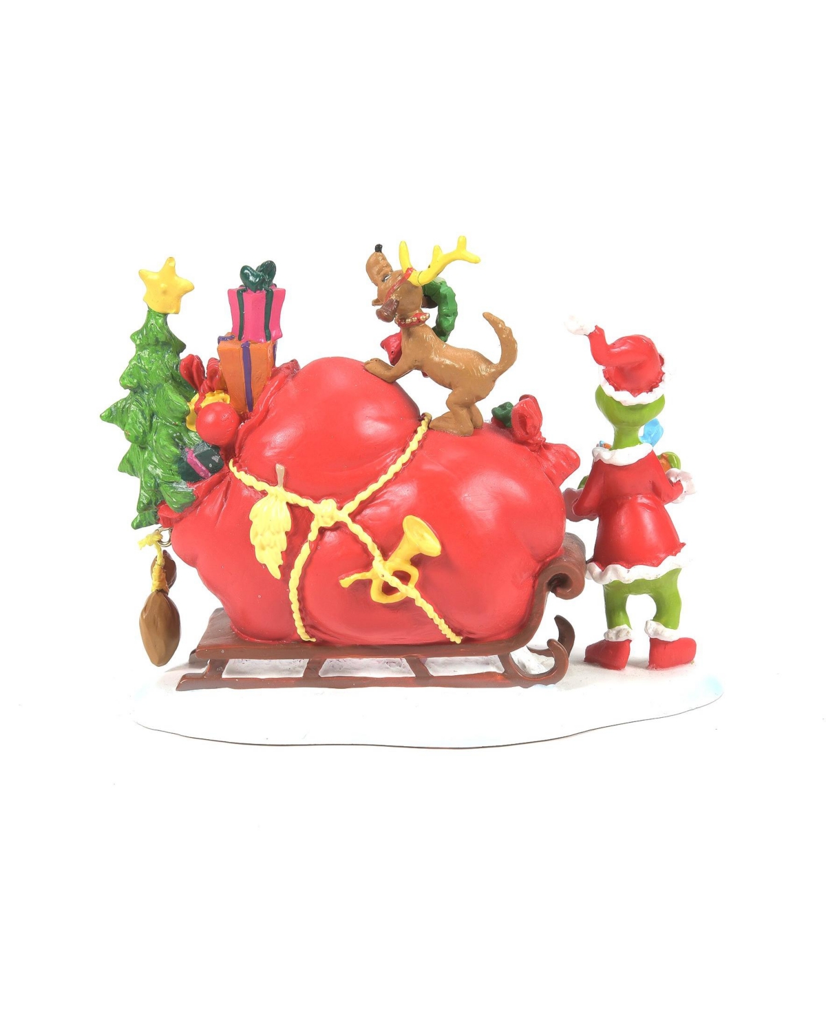 Department Five The Grinch's Small Heart Grew Figurine In Multi