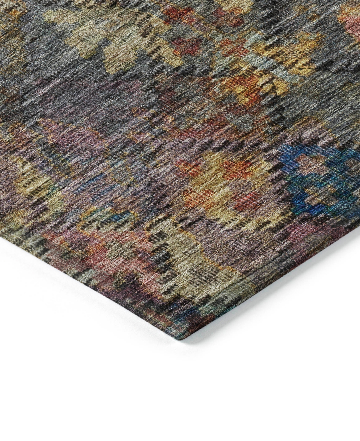 Addison Chantille Machine Washable Acn1109 2'3''x7'6'' Runner Area Rug In Gray