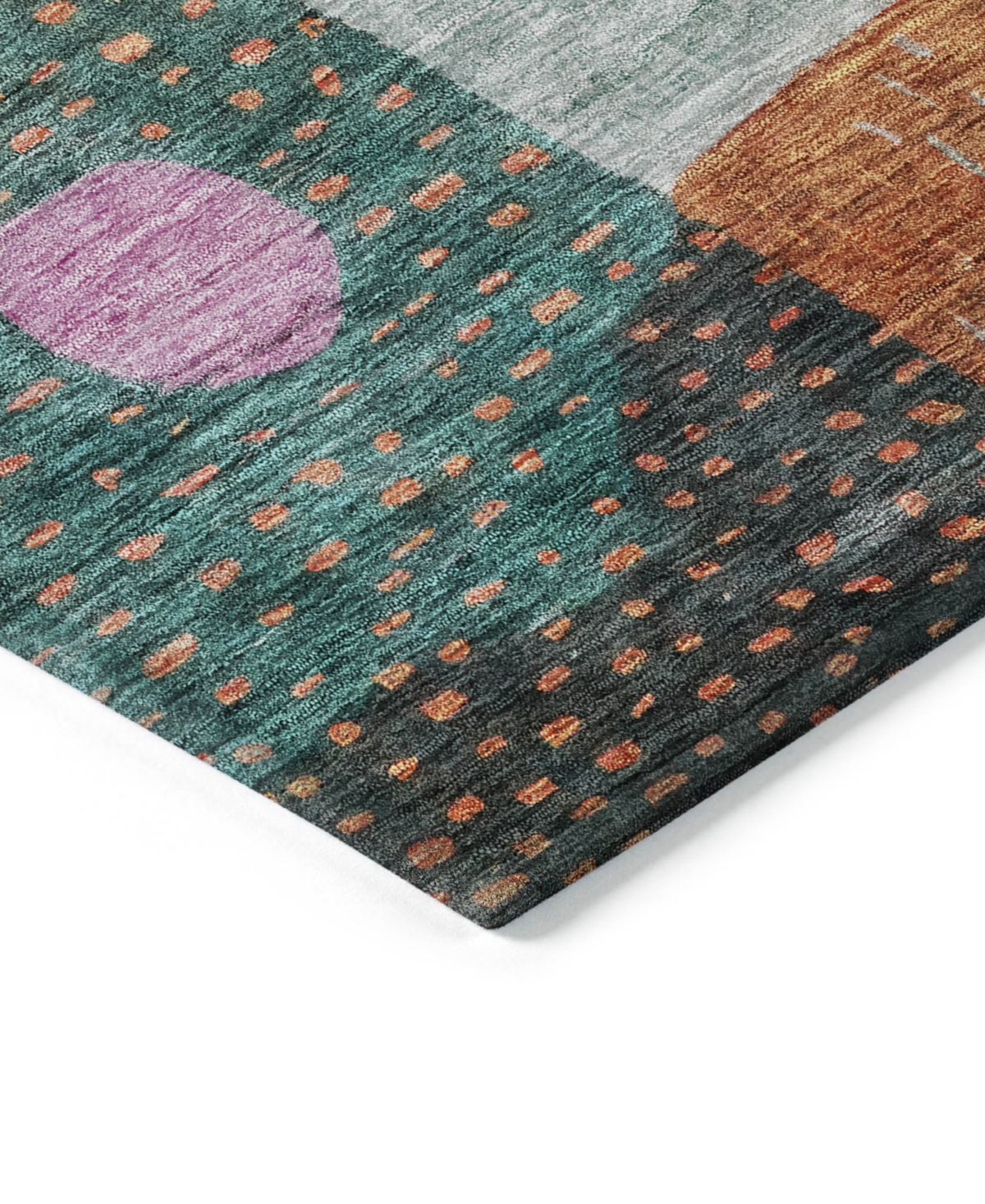 Addison Chantille Machine Washable Acn1117 3'x5' Area Rug In Orange