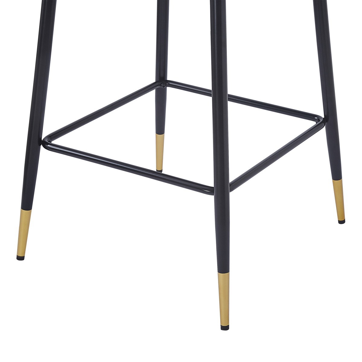 The Pop Home Set of 2 Jacquard Upholstered Counter Bar Stools,28'' Seat Height for Kitchen & Dining-The Pop Home