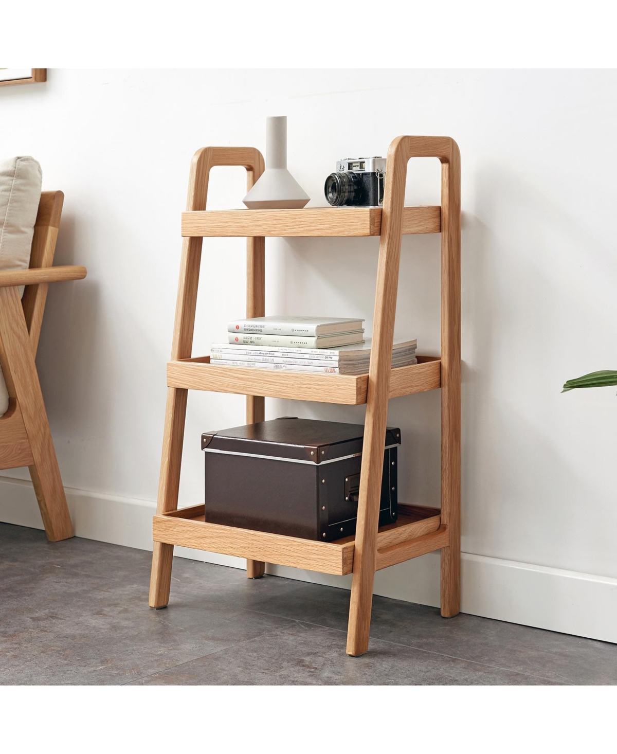 Slickblue 3-Tier Beech Wood Storage Bench - Premium Shoe Rack Organizer for Entryway, Bathroom, Living Room, Bedroom, Hallway, Patio, and Kitchen - Na